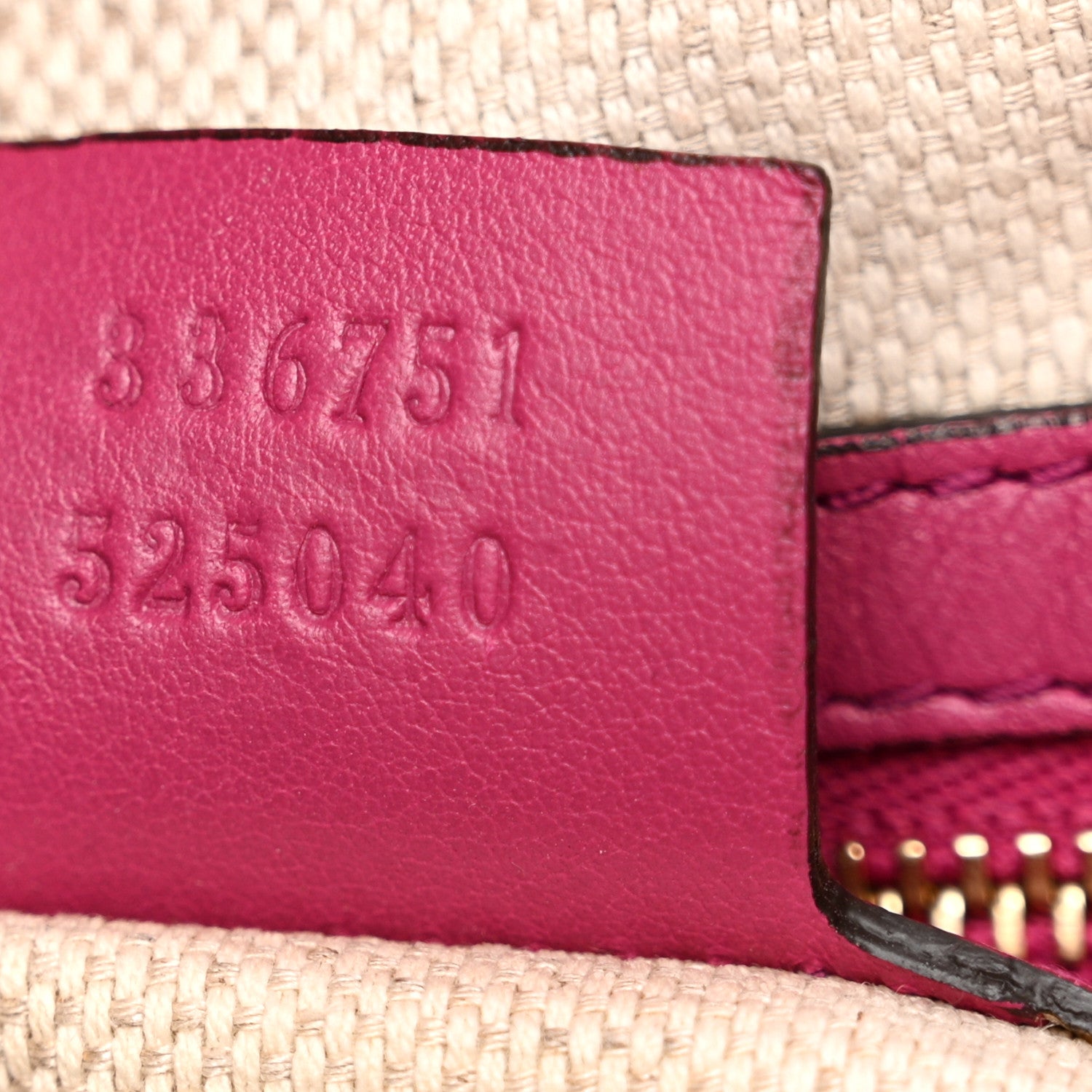 Gucci Patent Small Soho Shoulder Bag Bright Bougainvillea 7 of 13