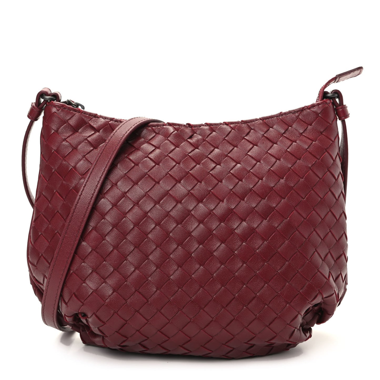 Nappa Intrecciato Crossbody Eclipse