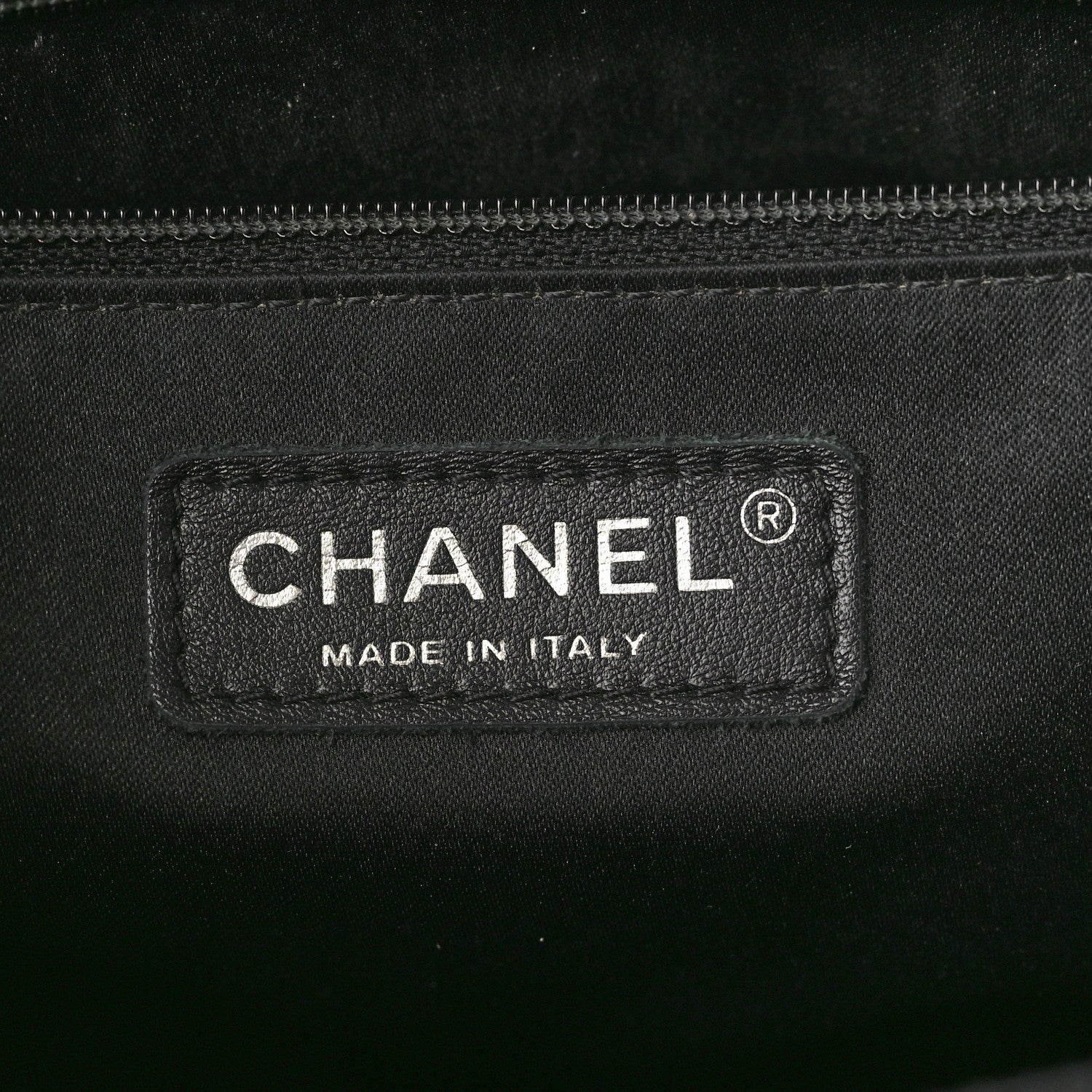 Chanel Caviar Quilted Grand Shopping Tote GST Black 6 of 9