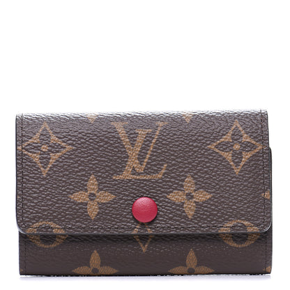 Louis Vuitton Monogram 6 Key Multicles Holder Fuchsia 1 of 11