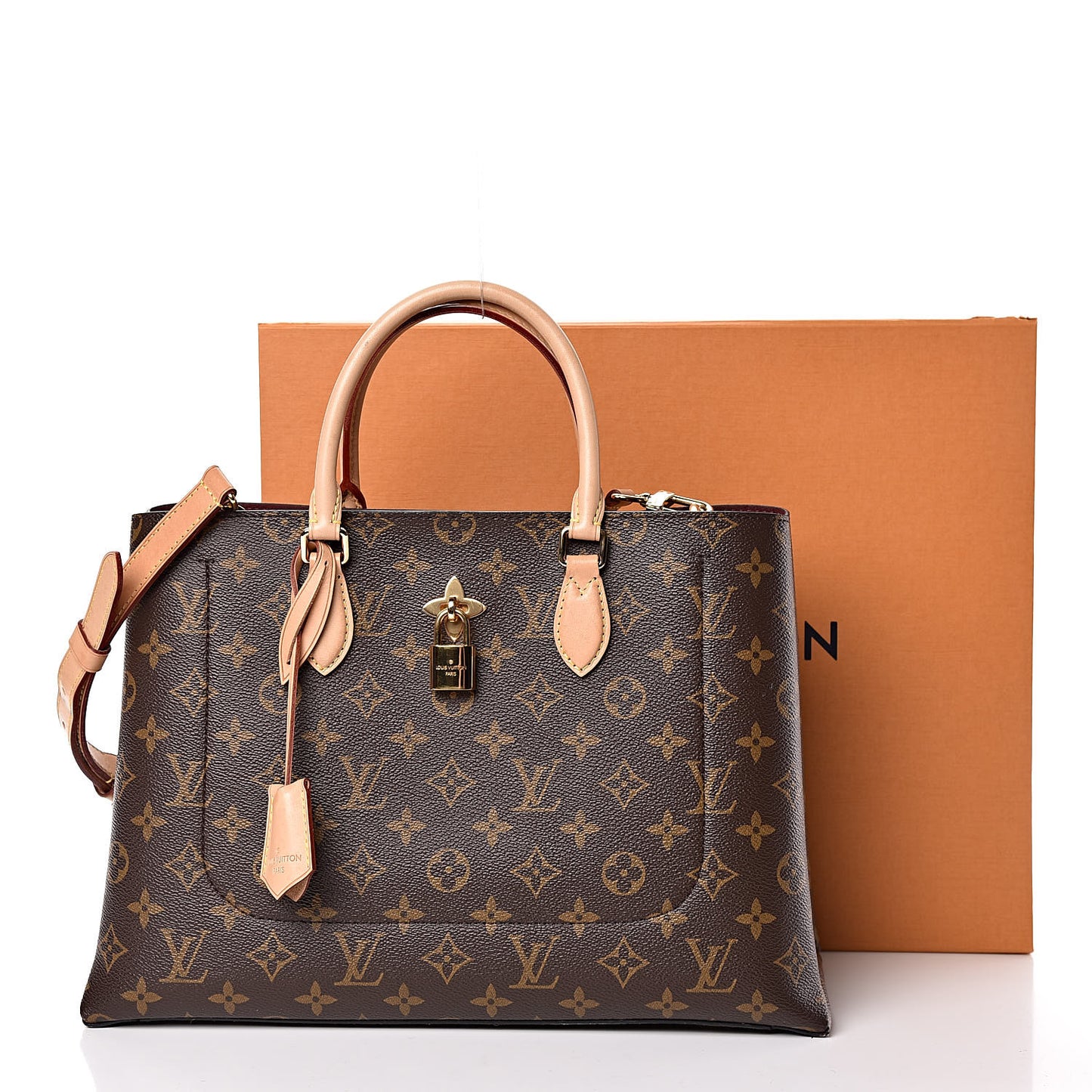 Monogram Flower Tote