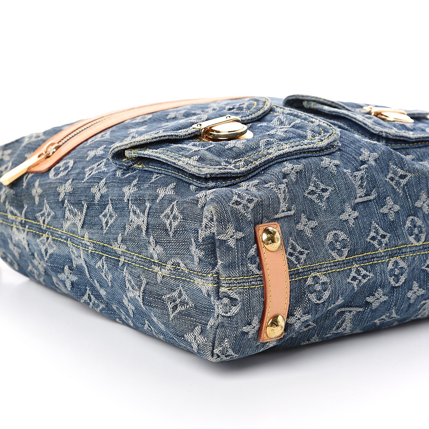Louis Vuitton Denim Baggy GM Blue 6 of 7