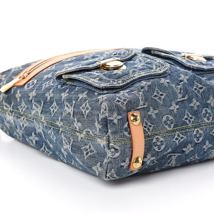 Louis Vuitton Denim Baggy GM Blue 6 of 7