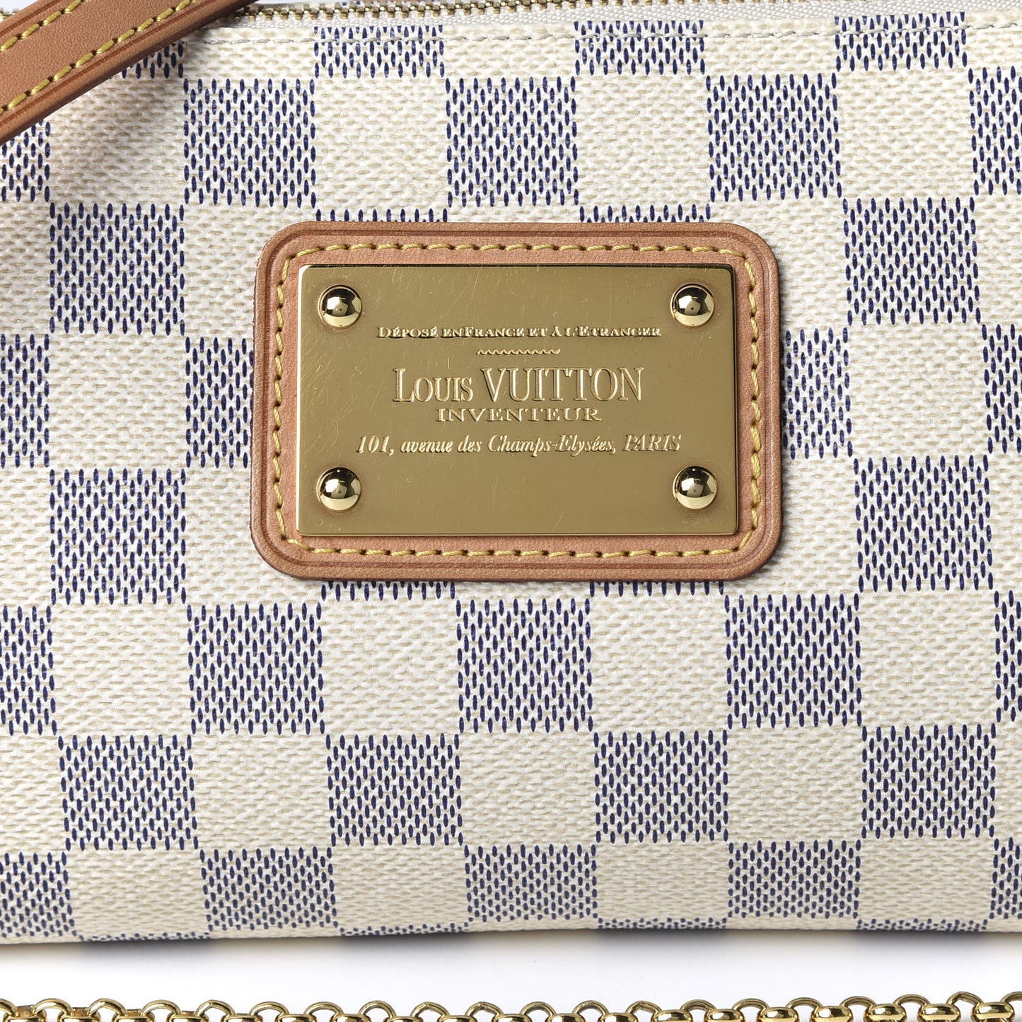 Damier Azur Eva Clutch