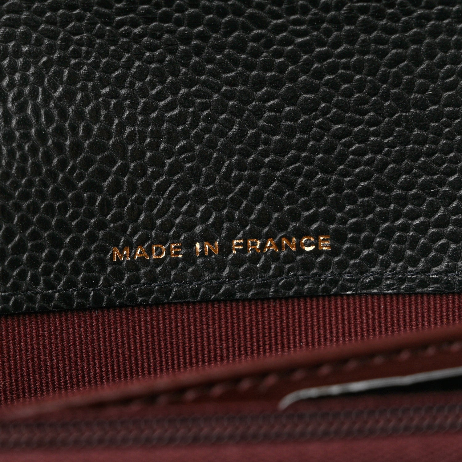Chanel Caviar Quilted Large Gusset Flap Wallet Black 7 of 9