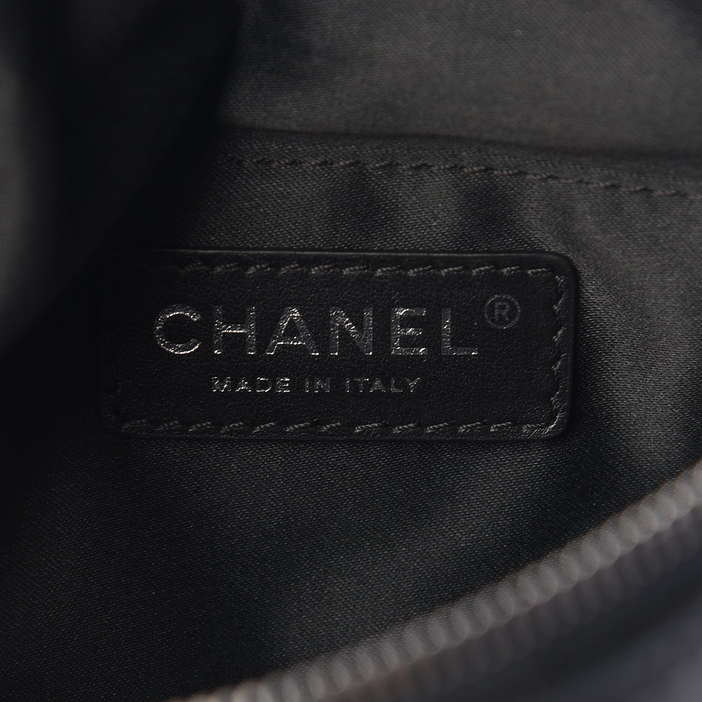 Calfskin Quilted Belt Me Up Waist Bag Black