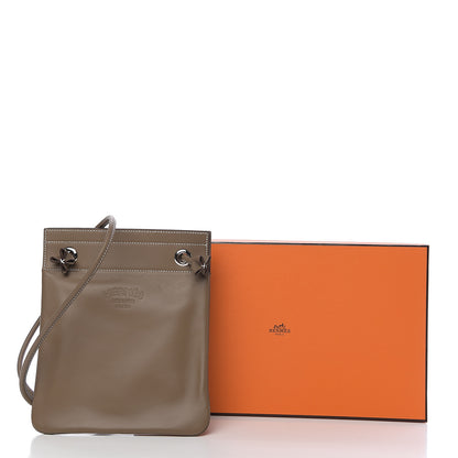 Hermes Milo Lambskin Swift Mini Aline Etoupe 6 of 6