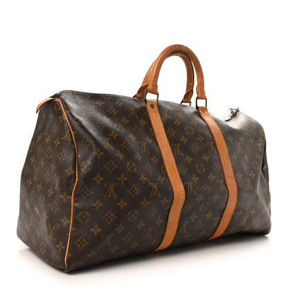 Louis Vuitton Monogram Keepall 50 2 of 15