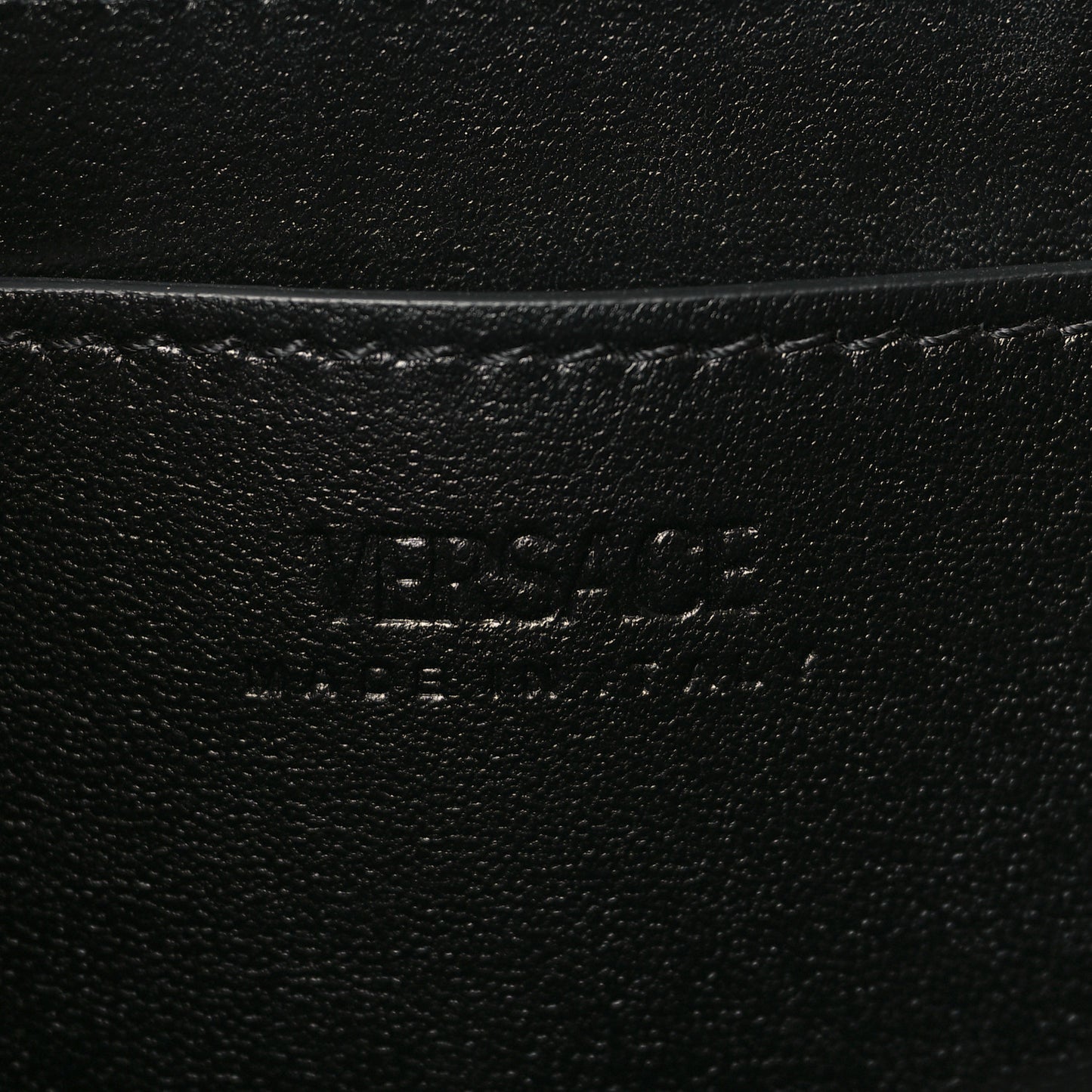 Calfskin Medium Greca Goddess Shoulder Bag Black