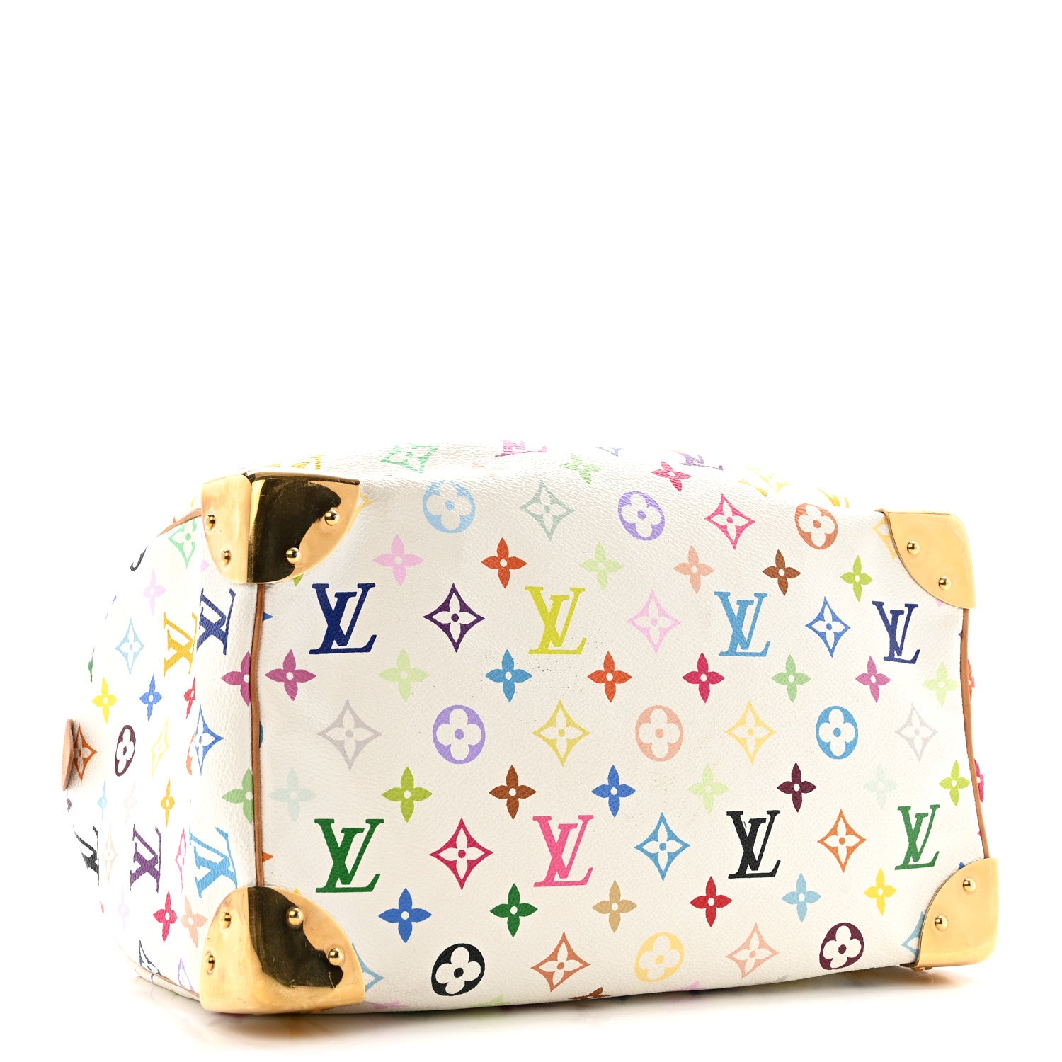 Louis Vuitton Monogram Multicolor Speedy 30 White 4 of 12
