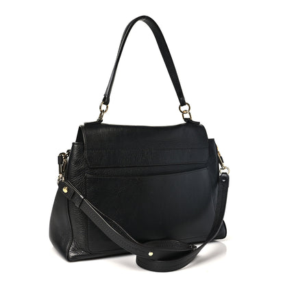 Chloe Calfskin Small Faye Day Shoulder Bag Black 3 of 11