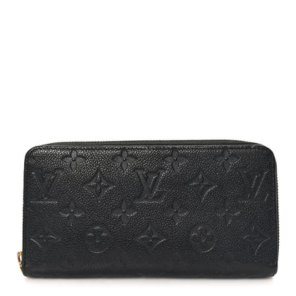 Louis Vuitton Empreinte Zippy Wallet Black 1 of 6