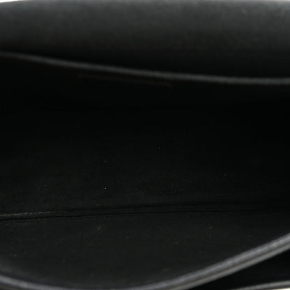 Louis Vuitton Grained Calfskin Lockme Chain Bag PM Black 5 of 10