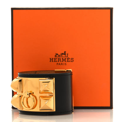 Hermes Box Collier De Chien CDC Bracelet XS Black 7 of 7