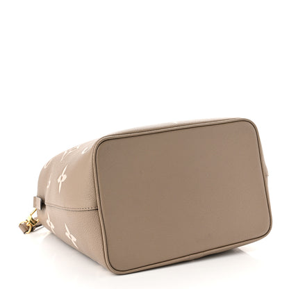 Louis Vuitton Empreinte Monogram Giant Neonoe MM Tourterelle Creme 5 of 12