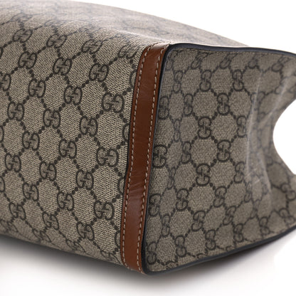 Gucci GG Supreme Monogram Medium Padlock Tote Beige Cuir 11 of 13