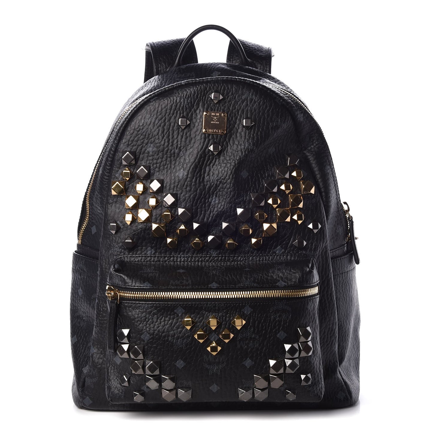 Visetos Studded Medium Stark M Backpack Black