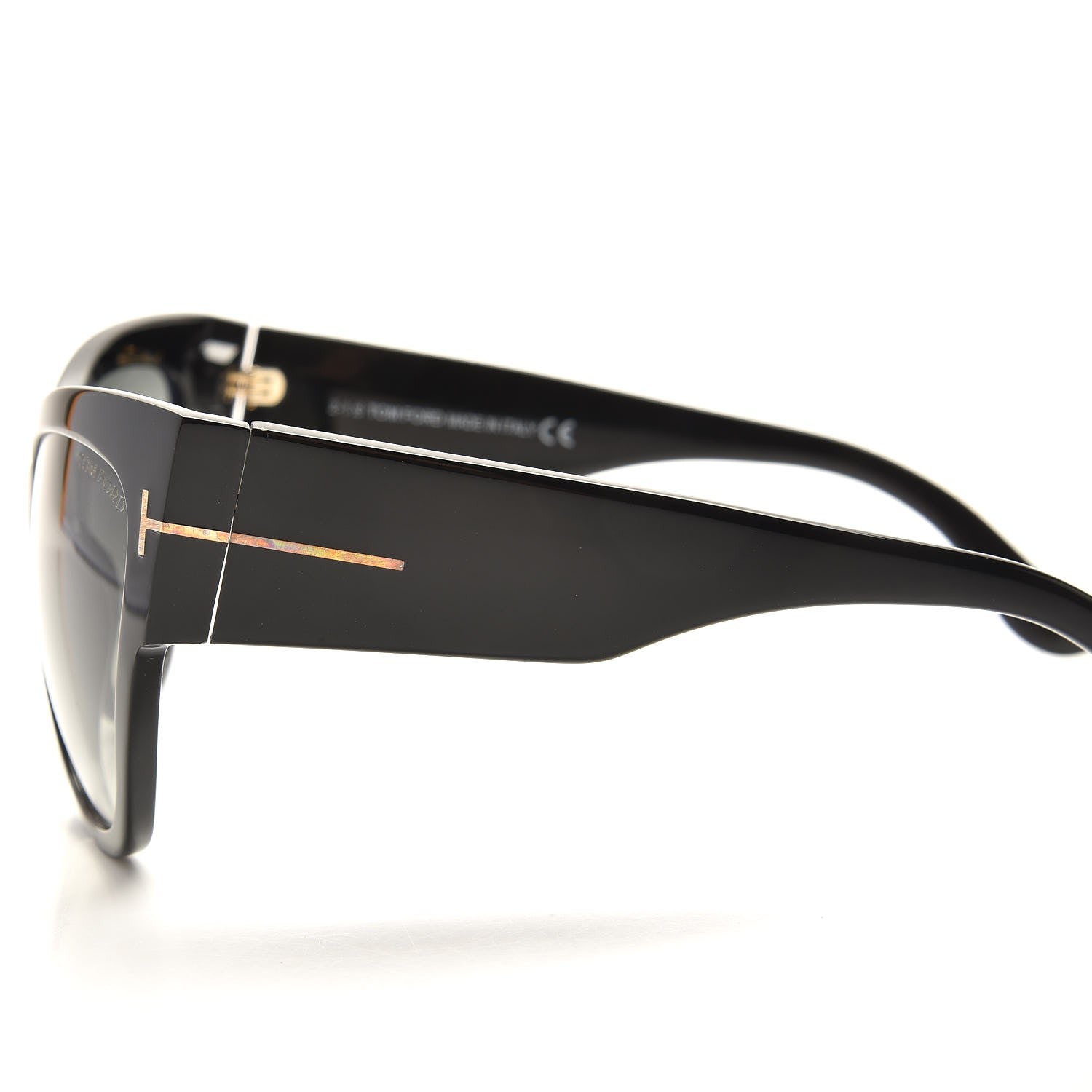 Tom Ford Acetate Anoushka Cat Eye Sunglasses TF371 Black 5 of 9