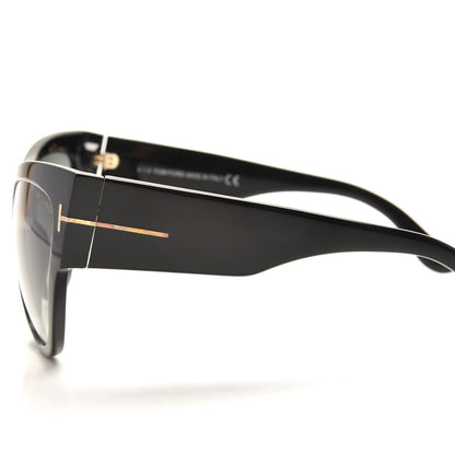 Tom Ford Acetate Anoushka Cat Eye Sunglasses TF371 Black 5 of 9