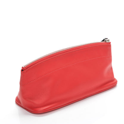 Hermes Milo Lambskin Swift Calfskin Tohubohu Pouch PM Rose Jaipur Prune 3 of 7