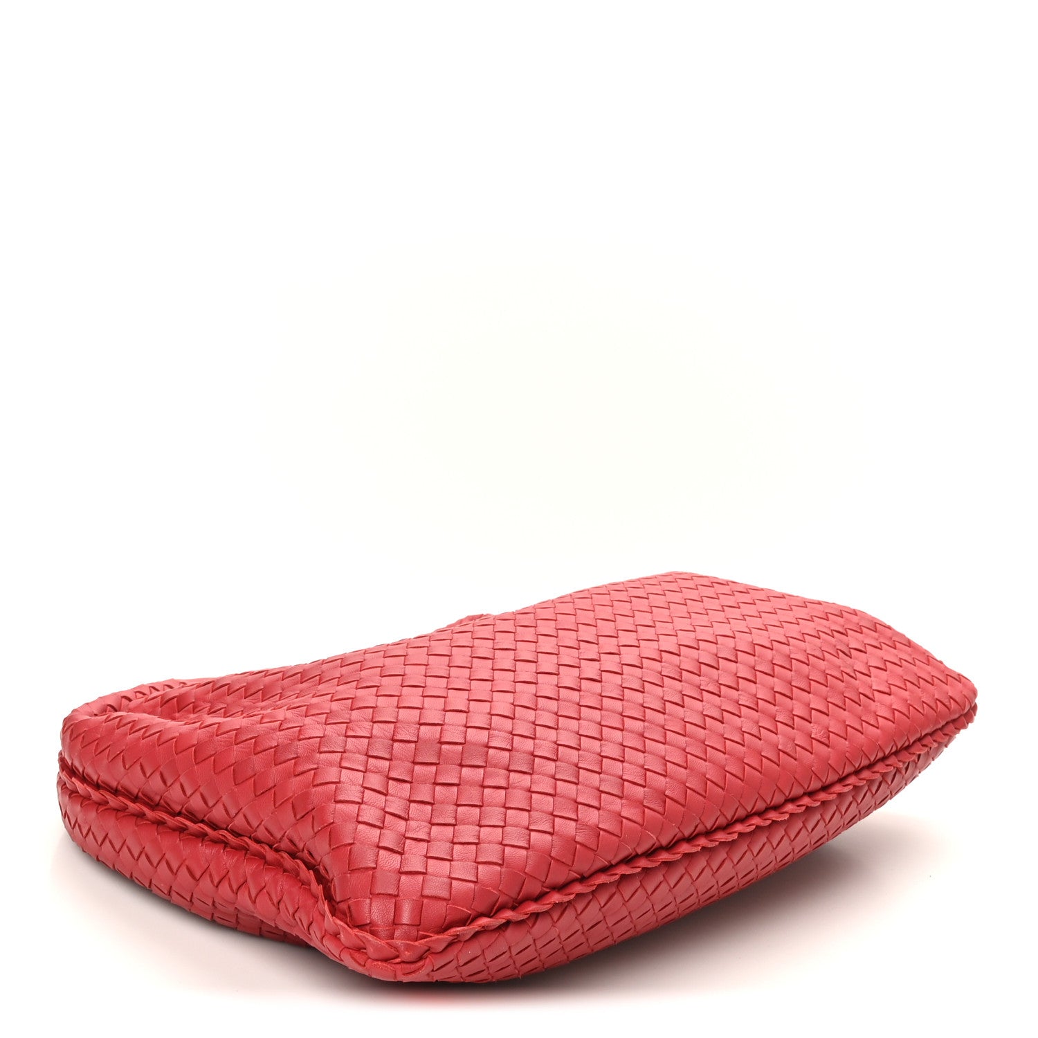 Bottega Veneta Nappa Intrecciato Large Veneta Hobo Red 5 of 10