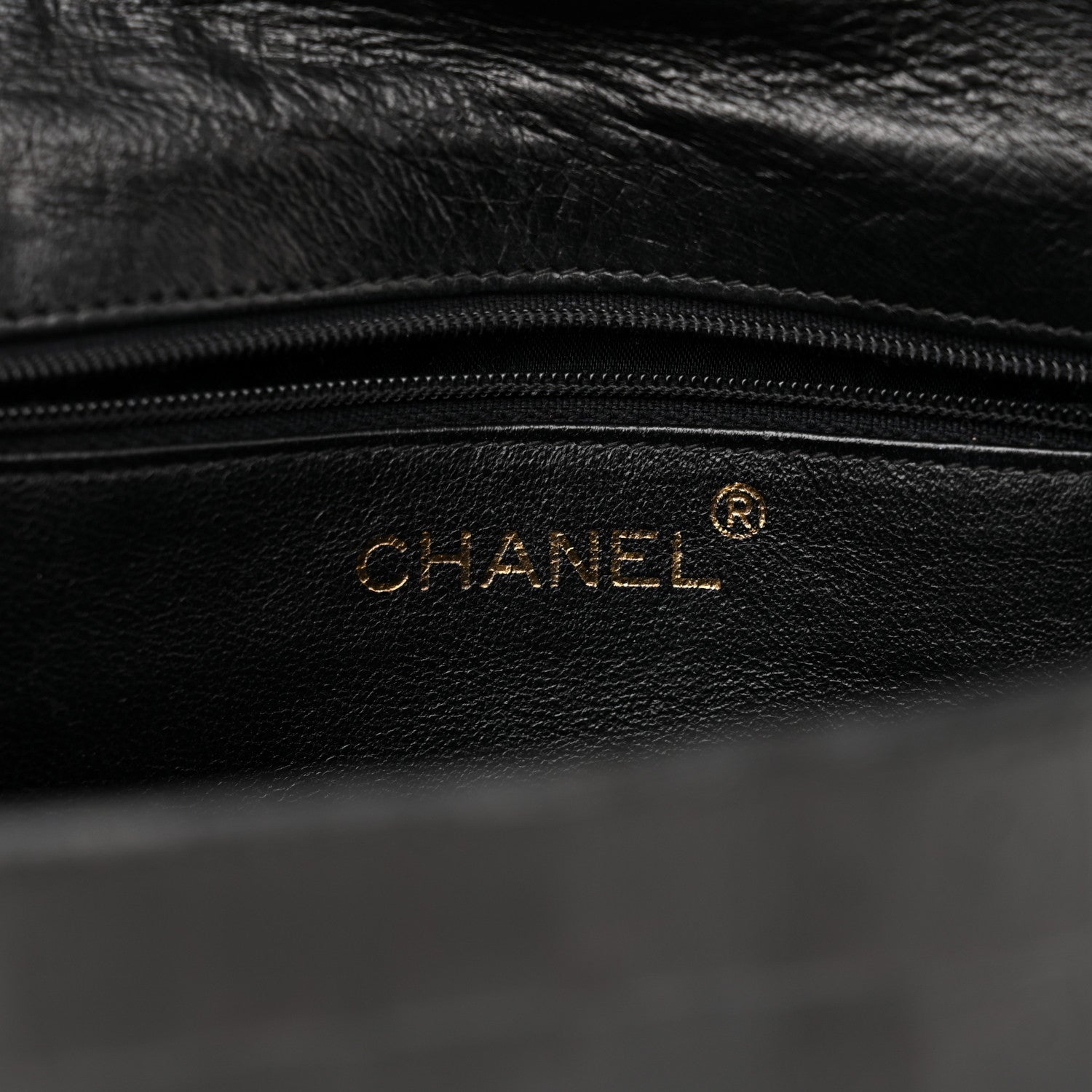 Chanel Crocodile Tassel Envelope Flap Black 6 of 13