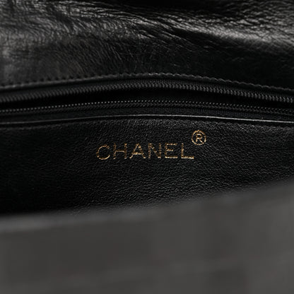 Chanel Crocodile Tassel Envelope Flap Black 6 of 13