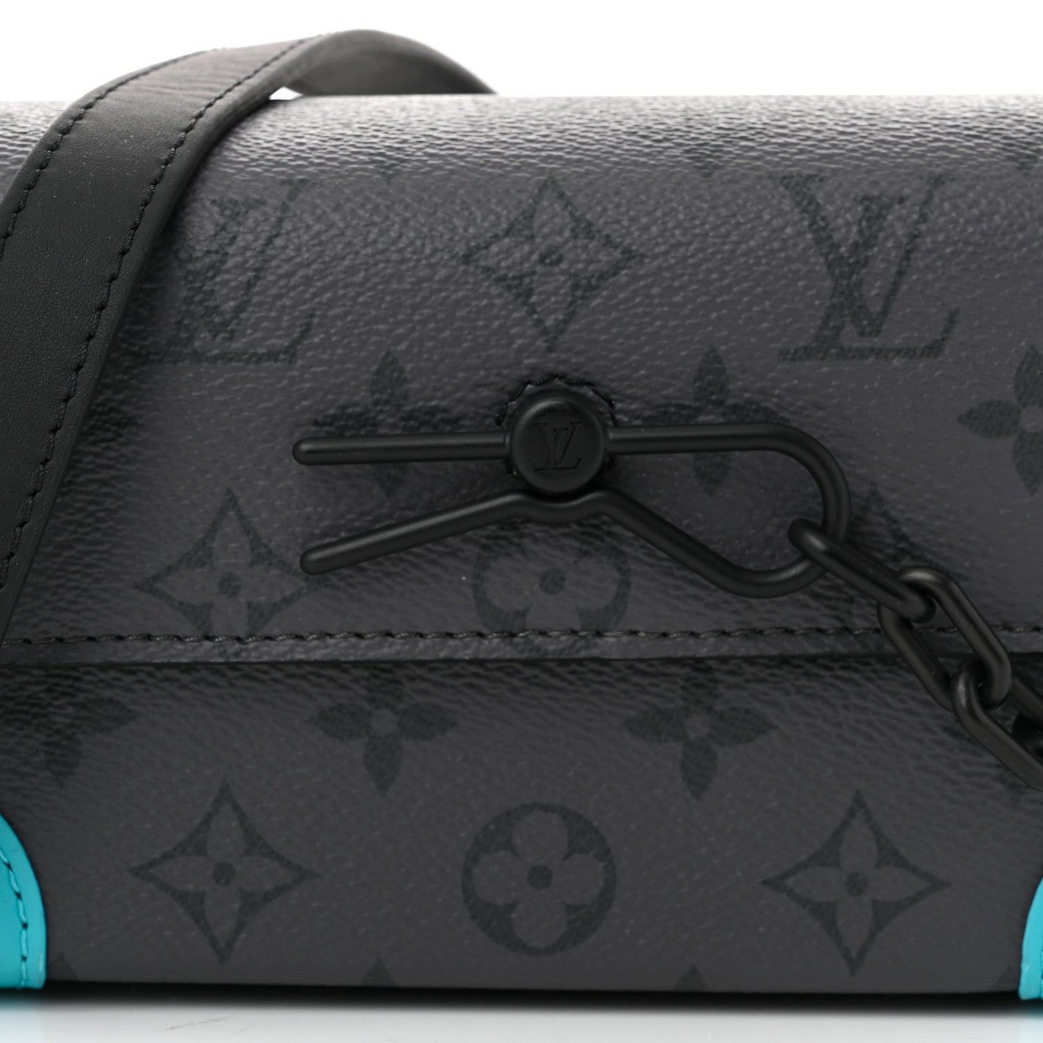 Louis Vuitton Monogram Gradient Steamer Wearable Wallet Turquoise 7 of 9