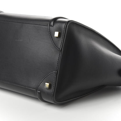 Celine Smooth Calfskin Mini Luggage Black 7 of 9