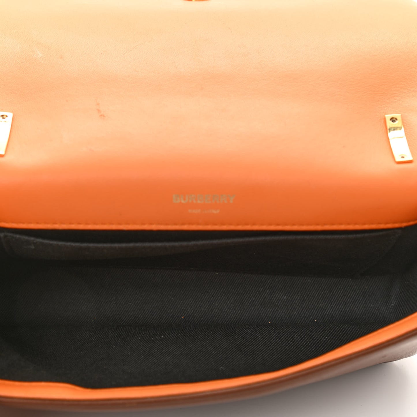 Lambskin Quilted Small Lola Bag Brown