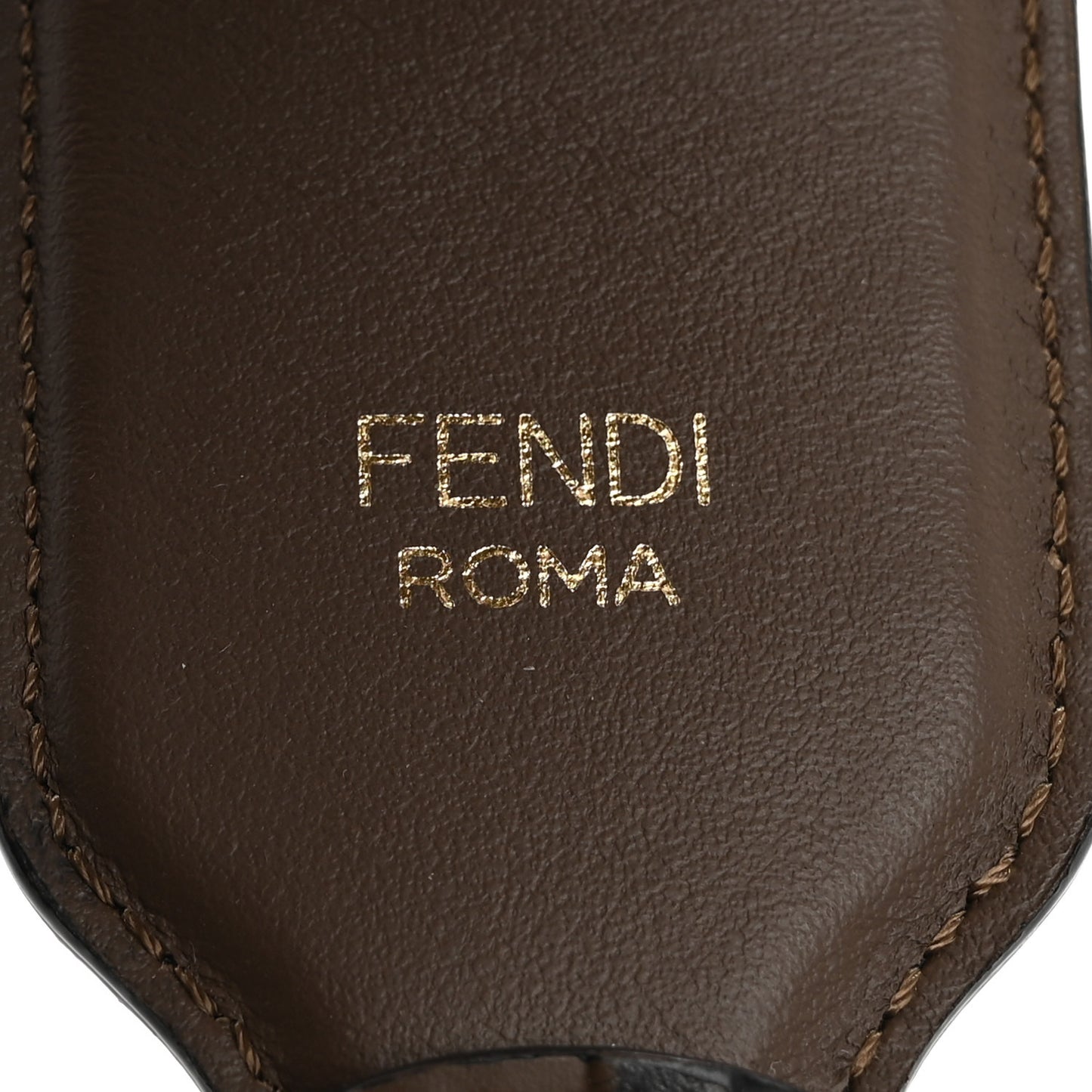 Vitello Century Bi-Color FF 1974 Embossed Strap You Maya Black
