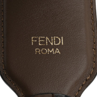 Fendi Vitello Century Bi-Color FF 1974 Embossed Strap You Maya Black 3 of 6