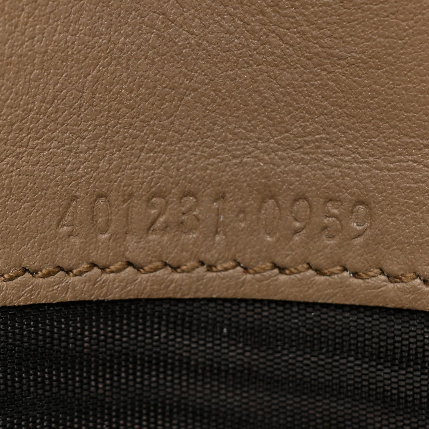 GG Supreme Monogram Mini Dionysus Chain Wallet Beige Taupe
