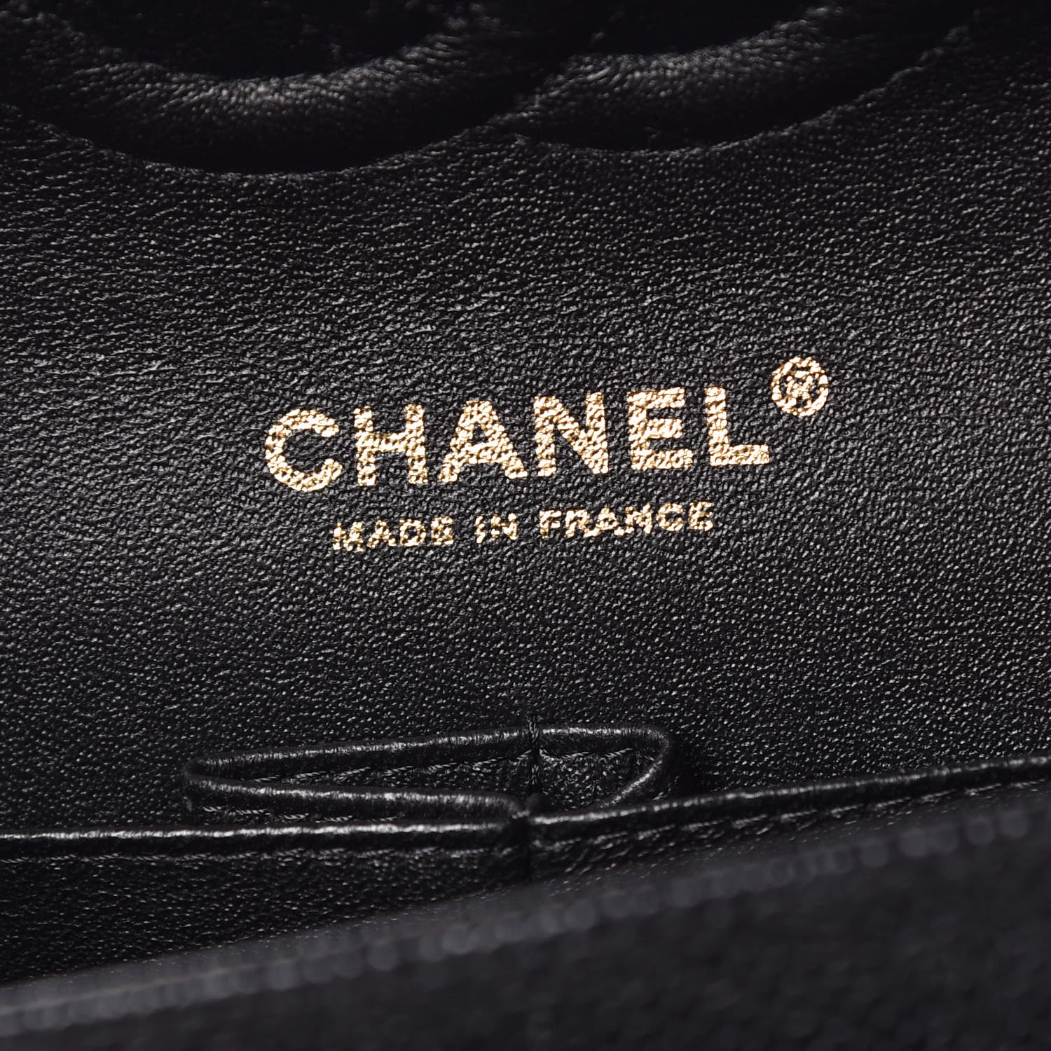 Chanel Caviar Quilted Medium Double Flap Black 9 of 22