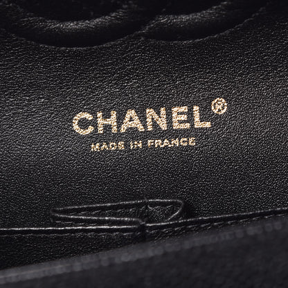 Chanel Caviar Quilted Medium Double Flap Black 9 of 22