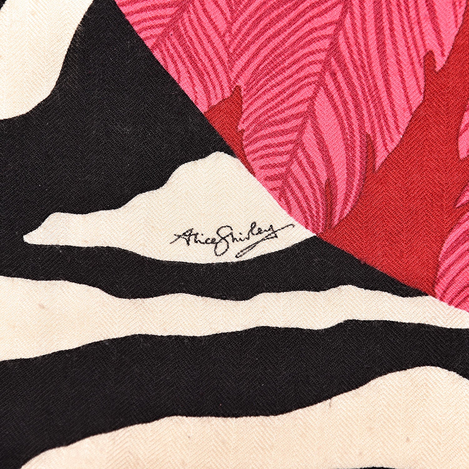 Hermes Cashmere Silk Zebra Pegasus Shawl 140 4 of 5