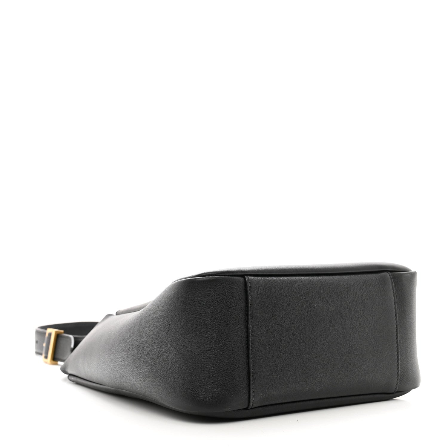 Saint Laurent Smooth Calfskin Small Le 5 A 7 Soft Hobo Black 4 of 9