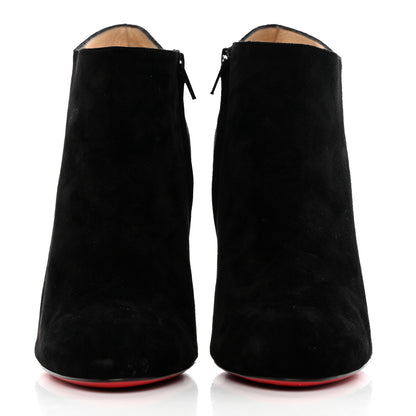 Christian Louboutin Veau Velours Bella Top 120 Ankle Boots 41 Black 2 of 11