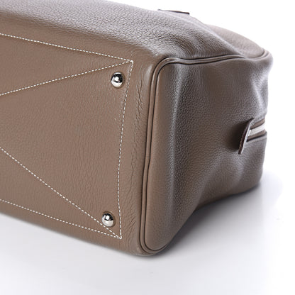 Hermes Taurillon Clemence Victoria II 35 Etoupe 8 of 8