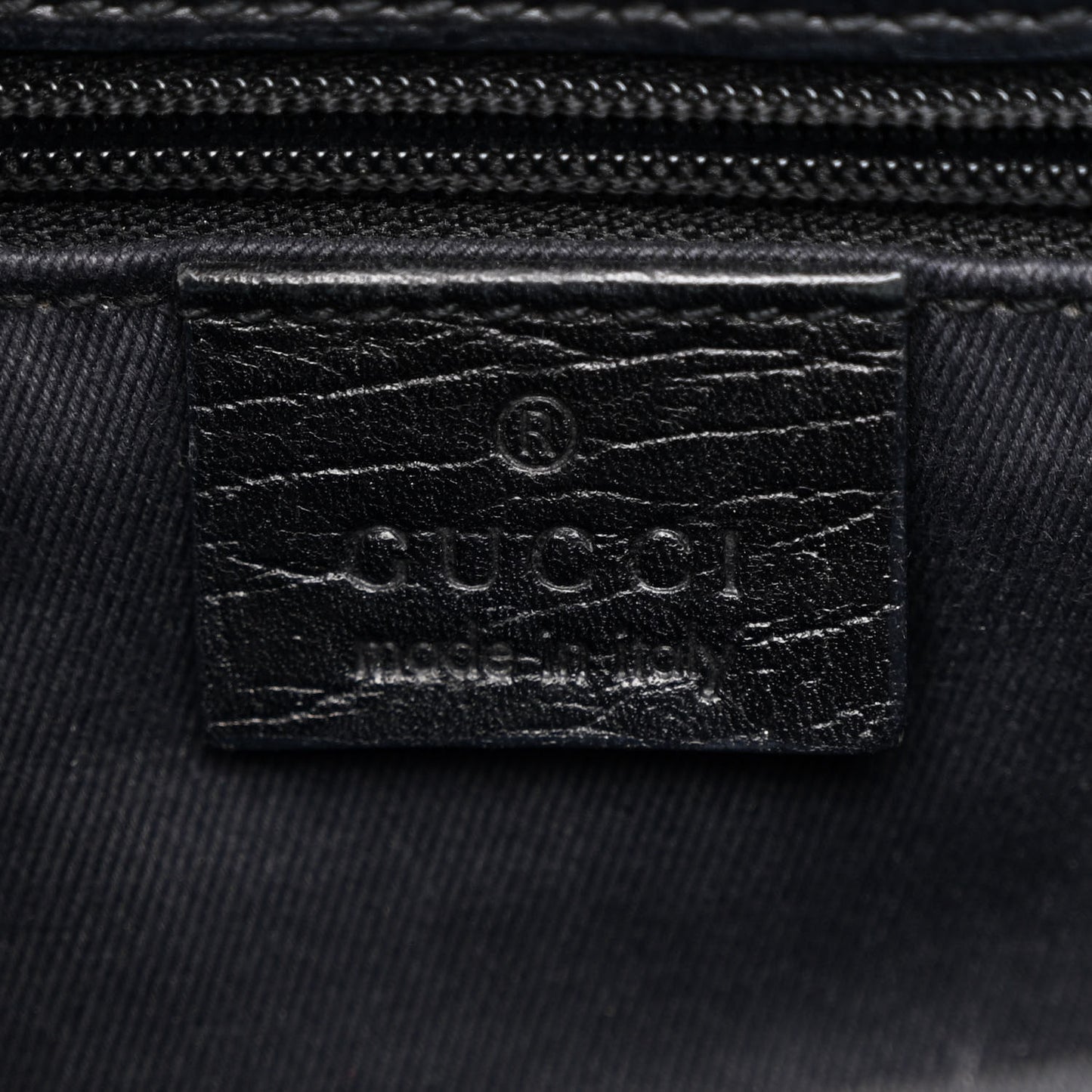 Monogram Jackie Shoulder Bag Black