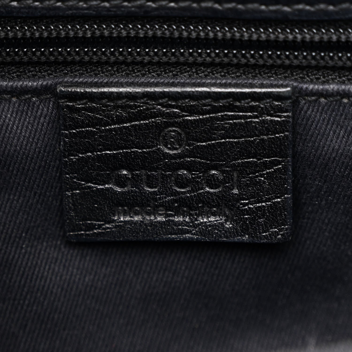 Gucci Monogram Jackie Shoulder Bag Black 6 of 11