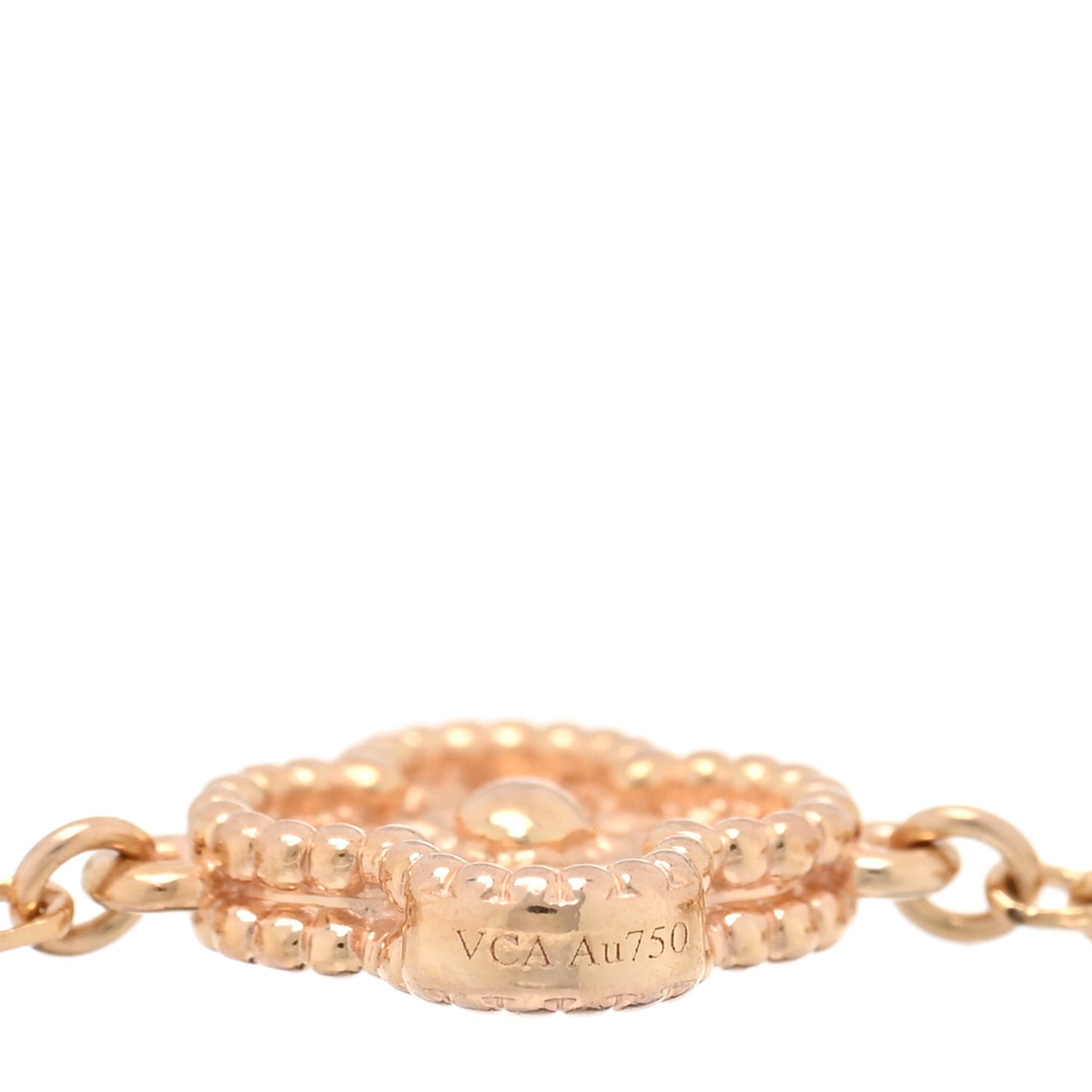 18K Rose Gold 6 Motifs Sweet Alhambra Bracelet