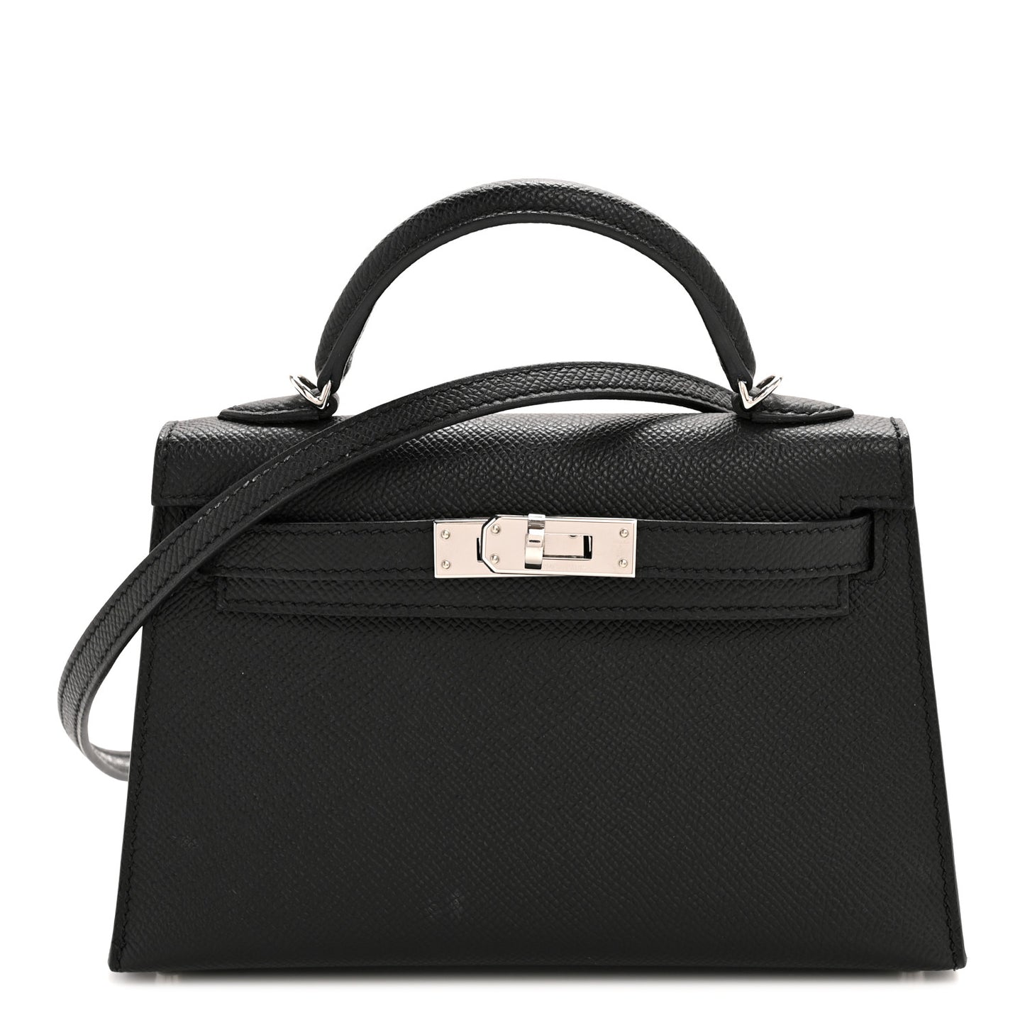 Epsom Mini Kelly Sellier 20 Black