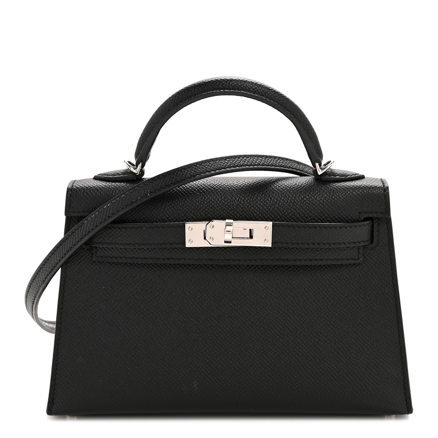 Hermes Epsom Mini Kelly Sellier 20 Black 1 of 13