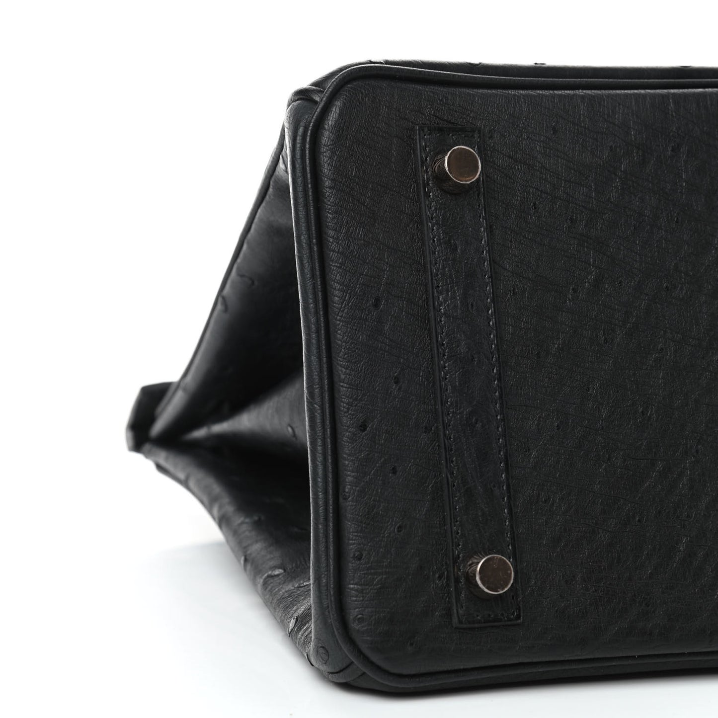 Ostrich Birkin 30 Black