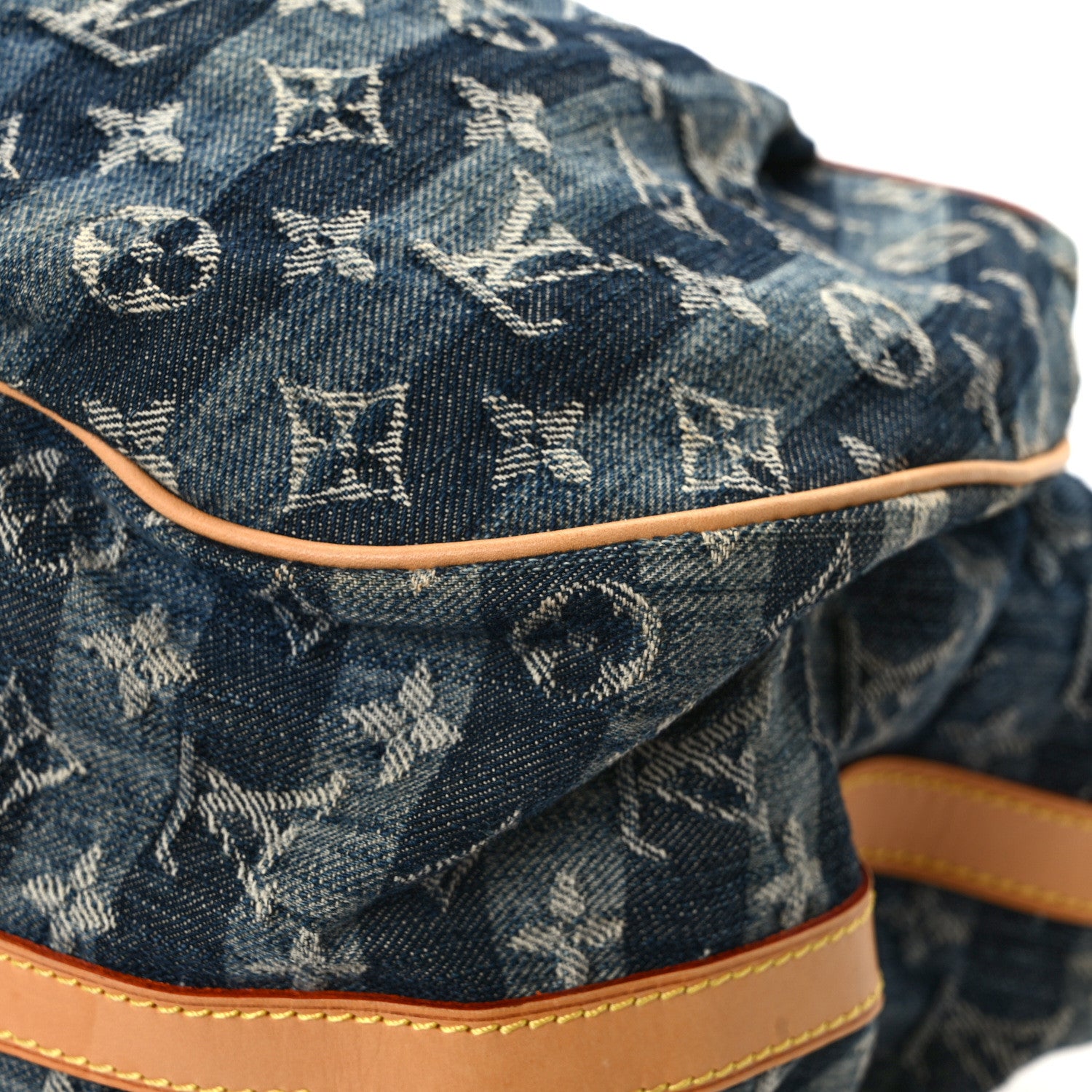 Louis Vuitton LOUIS VUITTON Denim Raye Cabas GM 11 of 14