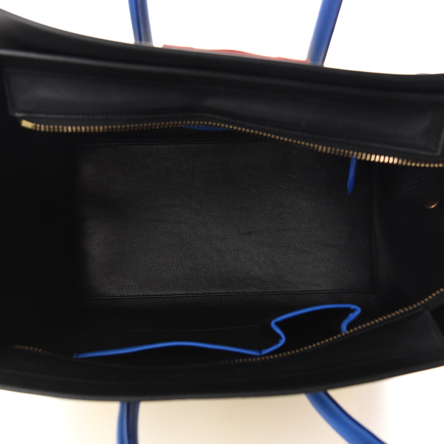 Smooth Calfskin Mini Tri-Color Luggage Sunflower