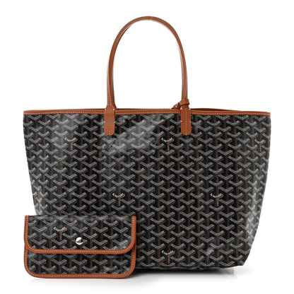 Goyard Goyardine Saint Louis PM Black Gold 3 of 11