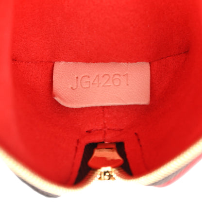 Louis Vuitton Monogram Monogram 2021 Christmas Animation London Elizabeth Pencil Pouch Coquelicot 7 of 7
