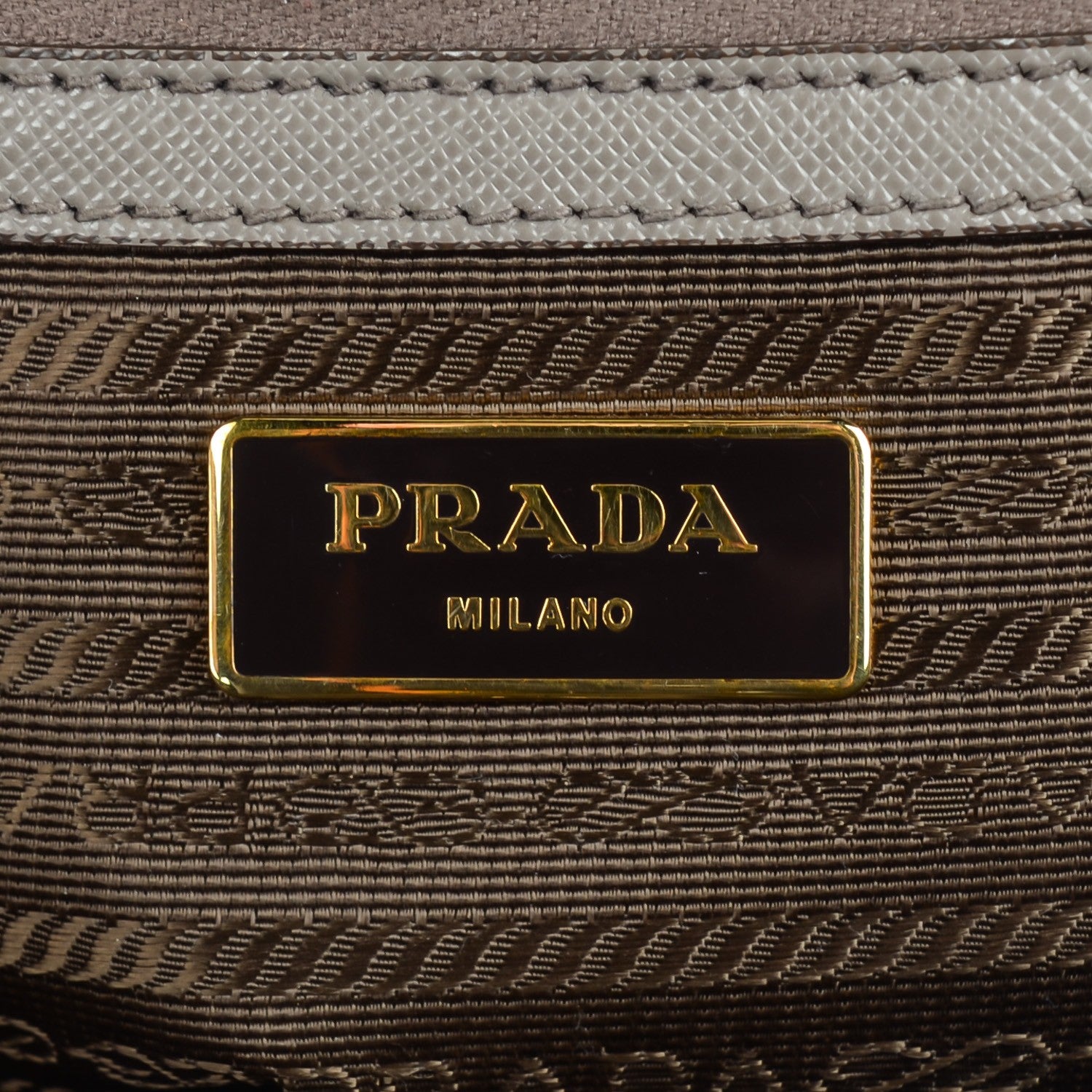 Prada Saffiano Lux Large Tote Argilla 11 of 13